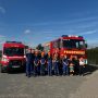 Familie trifft Feuerwehr